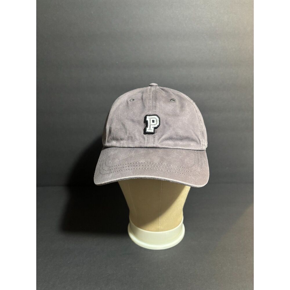 Victoria’s Secret PINK Women’s Baseball Hat Cap Gray “P” Logo Adjustable OSFM